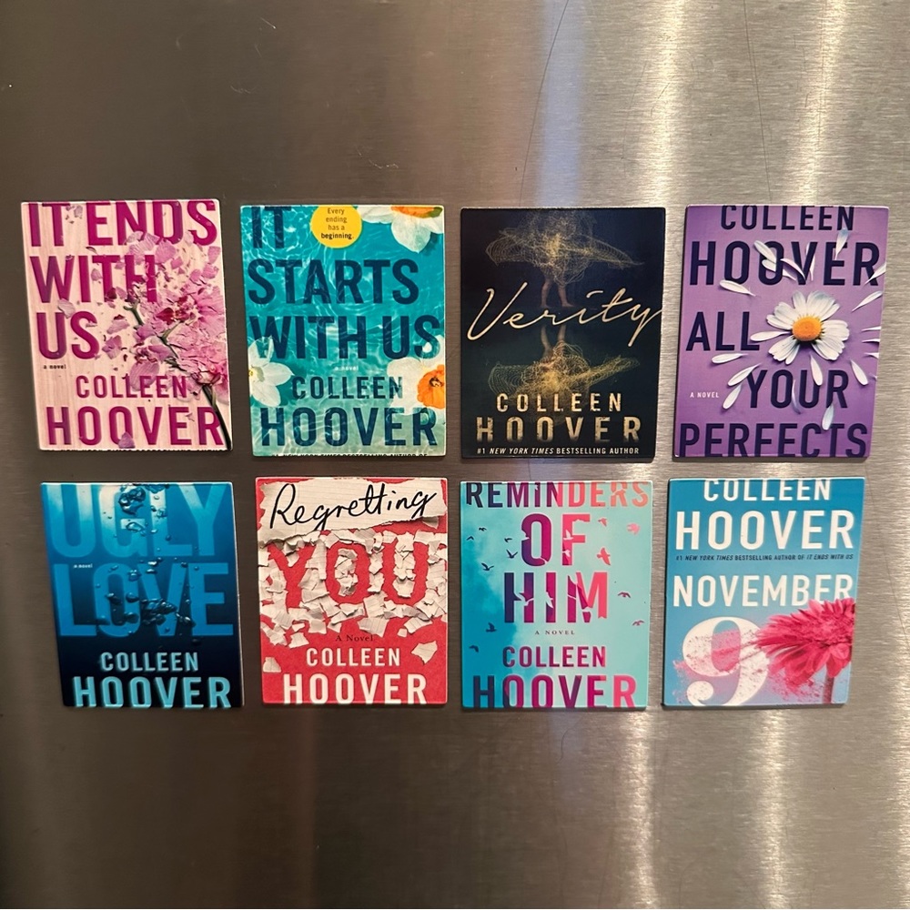 Colleen Hoover Book Magnets - Picture 2 of 2